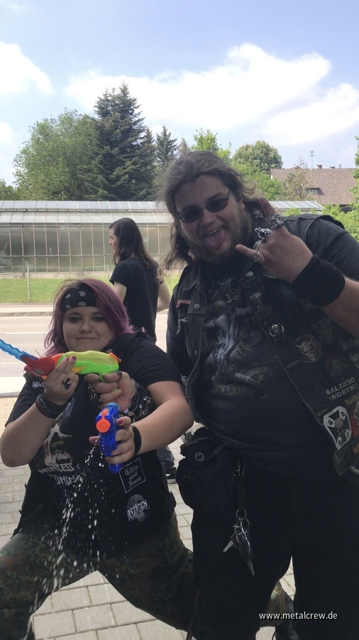Crewsade of Metal 2018 - Wasserpistolen Battle